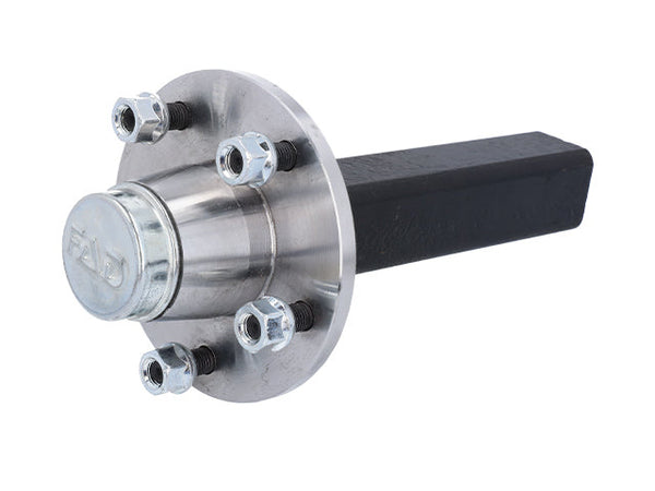 Stub axle with hub FAD 45x45 mm 5x112 M12