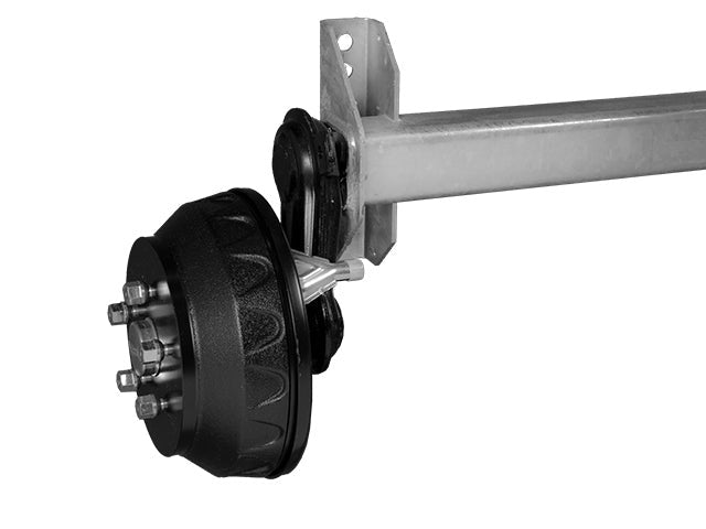 Braked trailer axle Knott 1800kg 1600/2100/5x112