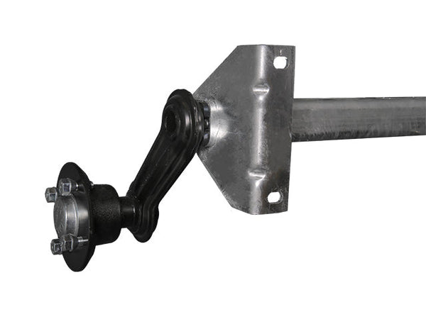 Unbraked trailer axle 750kg 1125/1615/4x100