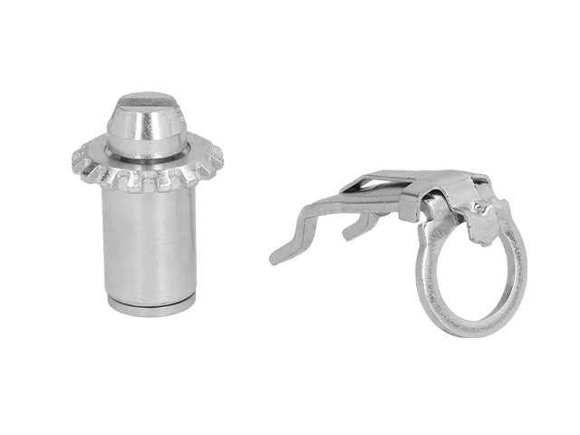 Brake adjuster with leaf spring and thrust bracket ALKO 1637