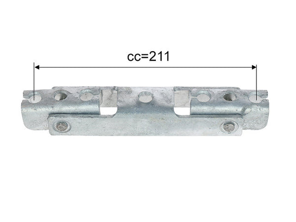 Equalizing yoke AL-KO for wire with crimped dome/ball nut, Bogie