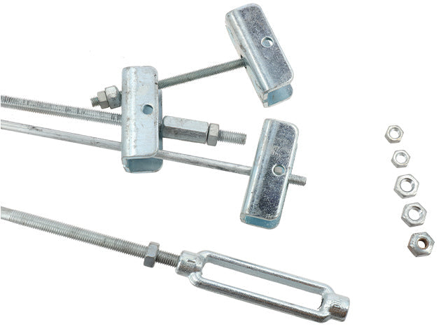 Trailer brake rod with Equalizing yoke M10 tandem