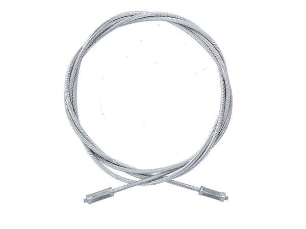 Brake cable Hahn 1800 without sleeve for axle with fastening bolts CC=1100mm