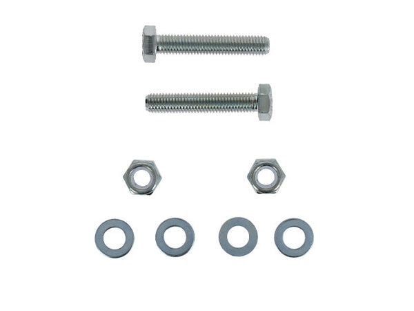 Tap bolt M10X25 Package with 2xLocking nuts and 4xFlat Washer