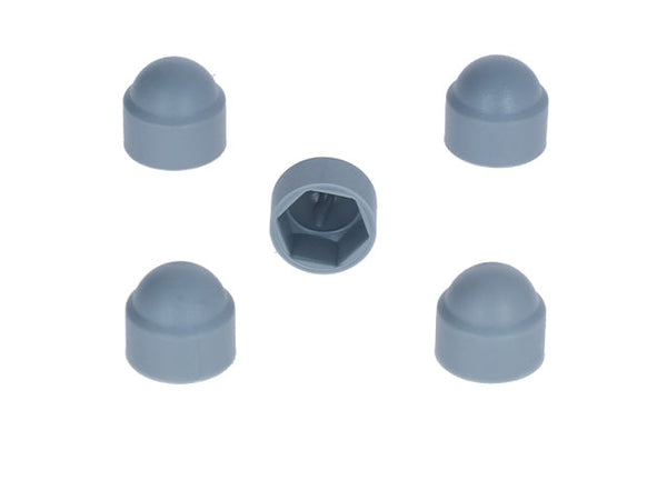 Nut protection 9mm M12 gray (5-pack)