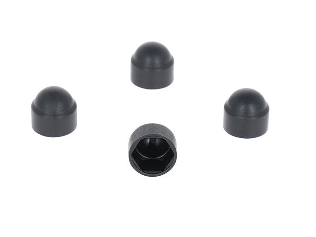 Nut protection 19mm M12 Black (4-pack)