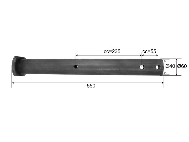 Drawbar ALKO 2.8 VB/1 C Ø60