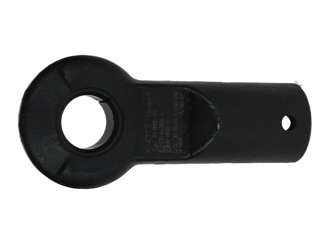 Tow eye DIN 40 mm Knott Pipe Ø45 mm M12