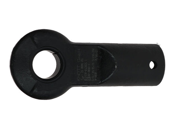 Tow eye DIN 40 mm Knott Pipe Ø45 mm M12