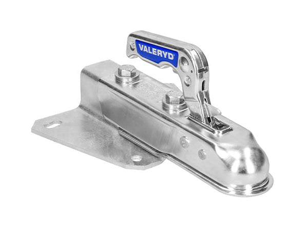 Trailer coupling 750 kg V-drawbar with plate