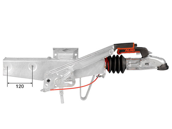 Overrun brake ALKO 90S/3 1000 kg A1 60x60