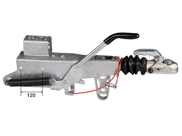 Overrun brake Knott KRV30-B 3000 kg with jockey wheel bracket