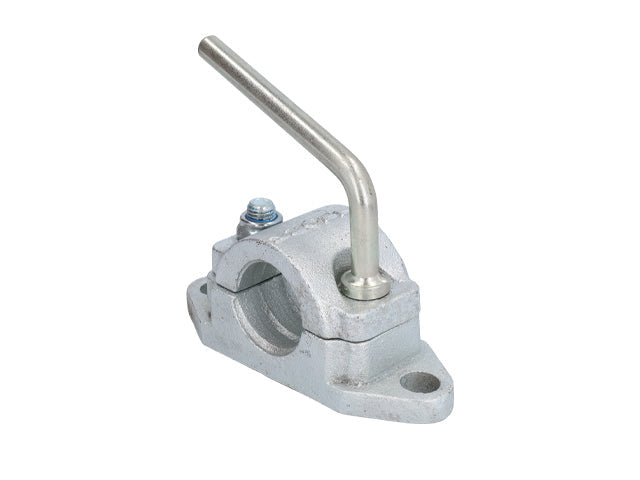 Jockey wheel clamp Ø48 SS cc=150