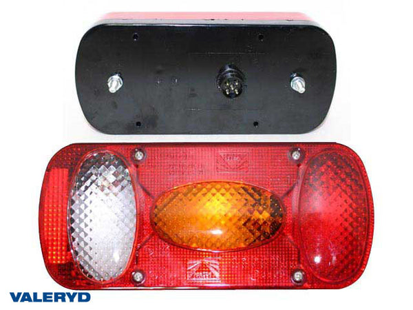 Rear light Aspöck Midipoint 2 Universal bayonet 218x98x57