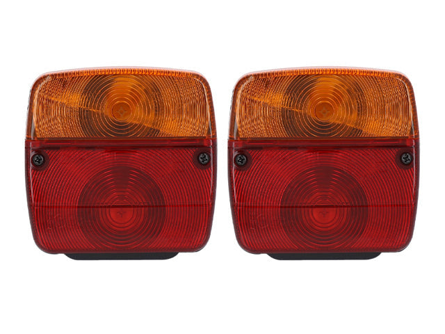 Rear light Ajba Universal cable (2-pack)