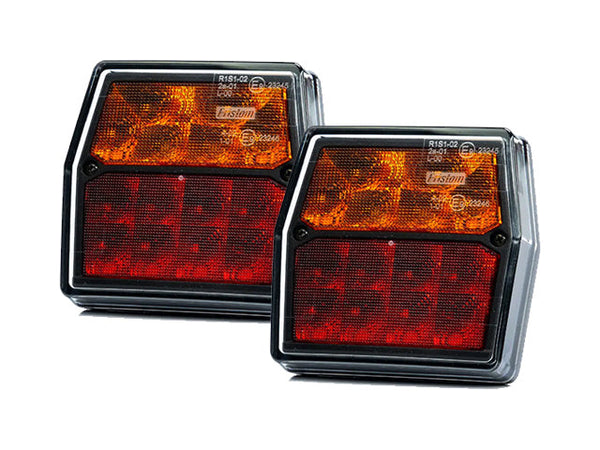 Rear light LED Valeryd Universal bayonet licence plate light 2-pack