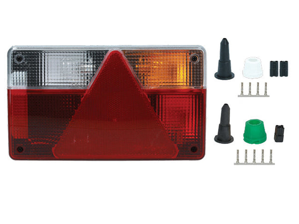 Rear light Ajba 6-function Right bayonet 4(5)-pin 237x138x55