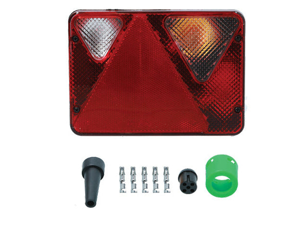 Rear light Ajba 6-function 188-model Right bayonet