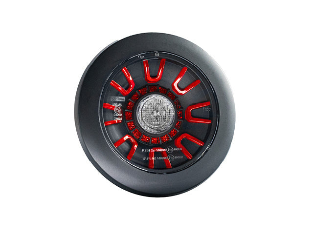Rear light LED Valeryd SCANDI-314 black Universal bayonet