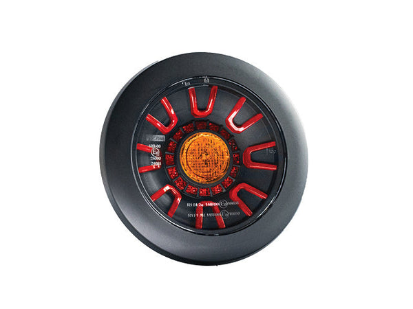 Rear light LED Valeryd SCANDI-313 black Universal bayonet