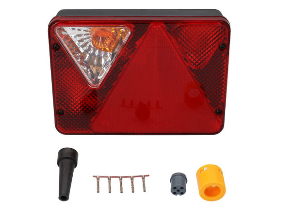Rear light Ajba Left bayonet 5-pol