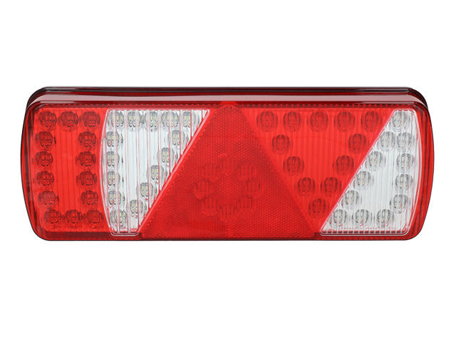 Rear light LED Aspöck Ecoled Right 350x131.8x71 mm 24 V ASS2