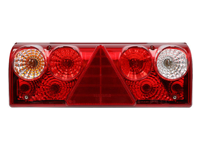 Rear light Aspöck Europoint 2 Left 426x154x85 6-funk AMP
