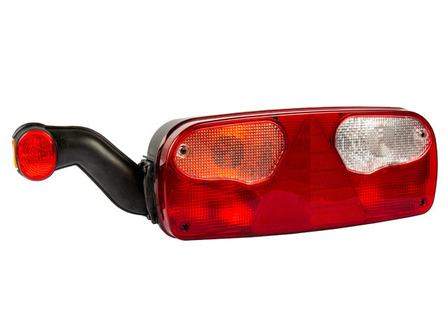 Rear light Aspöck Ecopoint 1 Left 344x140x78 6-funk ASS2