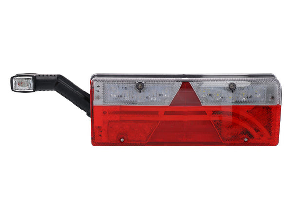 Rear light LED Aspöck Europoint 3 Left 400x153x88 mm 24 V reverse