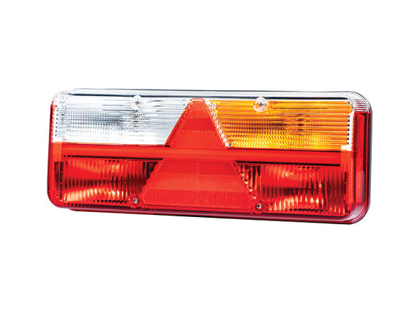 Rear light LED Valeryd Kingpoint Right 400x153x88 12-30 V 6-funk AMP