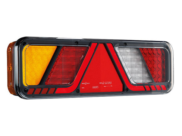 Rear light LED SCANDI-700 Valeryd Left 450x138x72.3 mm 24 V CANBUS