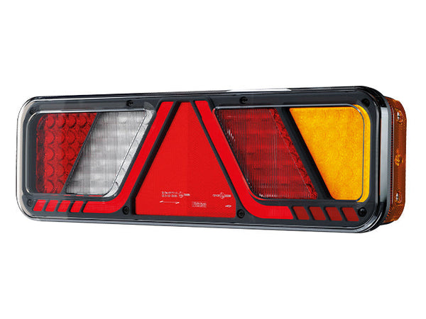 Rear light LED SCANDI-700 Valeryd Right 450x138x72.3 mm 24 V CANBUS