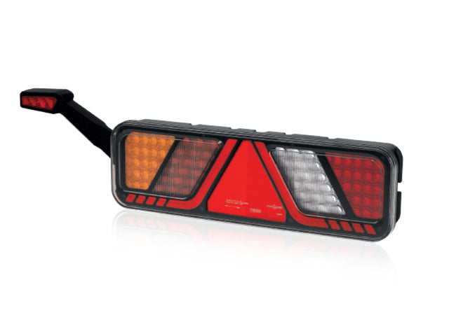 Rear light LED SCANDI-700 Valeryd Left 631.3x138x72.3 mm 24 V CANBUS