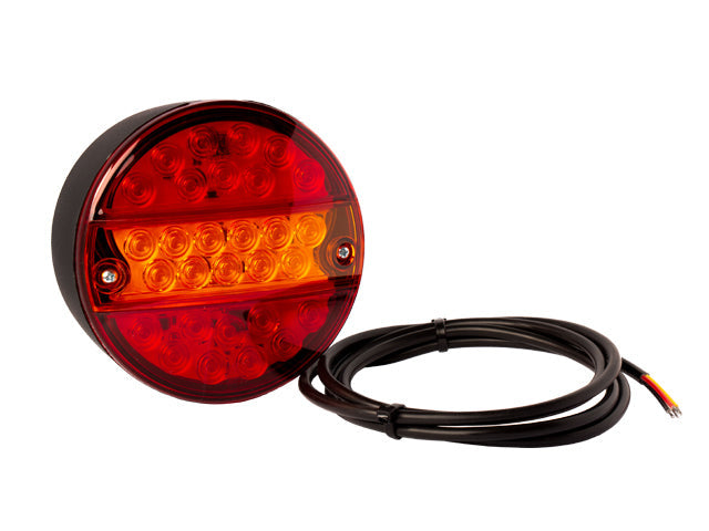 Rear light LED WAS Universal Ø142×78