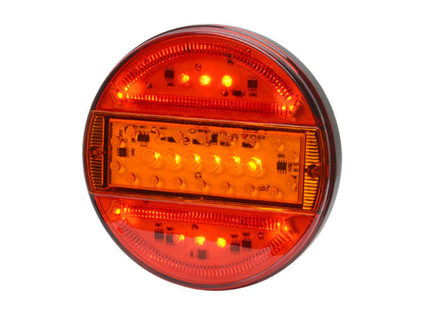 Rear light LED WAS Universal Ø165×25 3015060