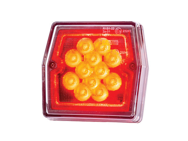 Rear fog light LED Valeryd Universal 99.7x92.7x30 cable CC=45