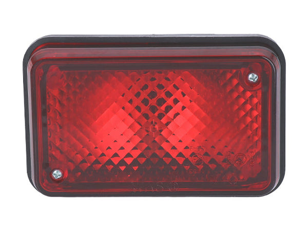 Fog light WAS Universal 136×86×82 red