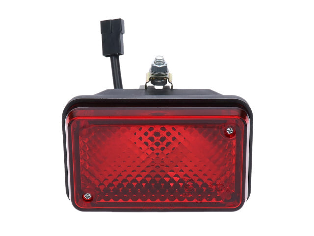 Rear fog light WAS Universal 136×86×82 red