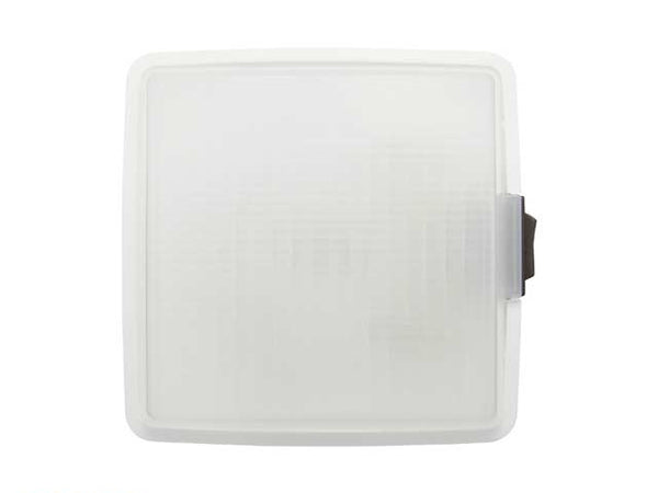 Interior lighting Valeryd 125x125x61 White Push-button switch