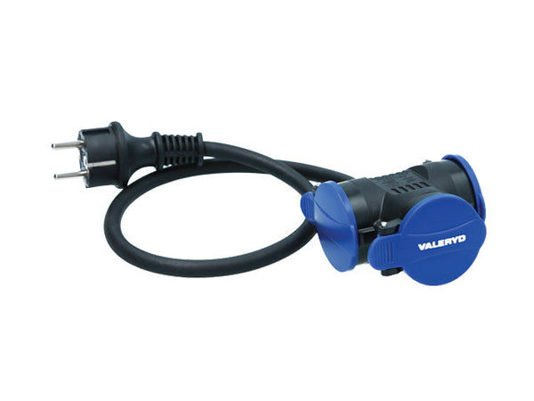 3-way socket 250V 16A IP44 0.5 m