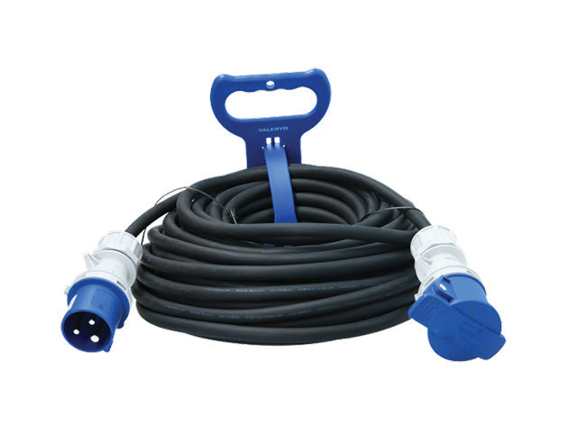 Extension cable 1-phase 250V 16A IP44 20 m