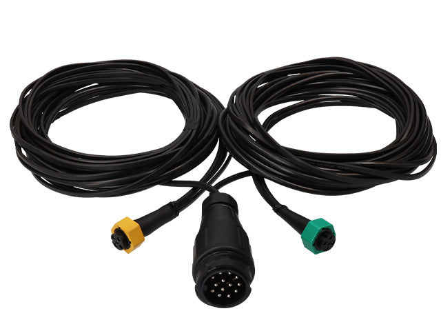 Wiring harness 13-pol 11.5 m with 6-pole bayonet