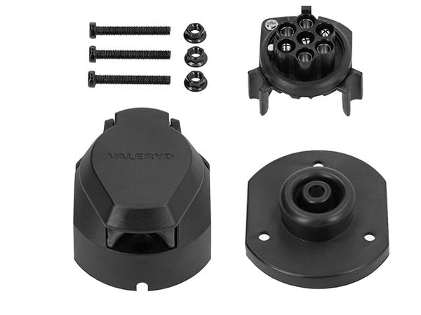 Trailer socket 7-pin plastic fog light switch