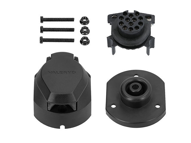 Trailer socket 13-pin plastic fog light switch