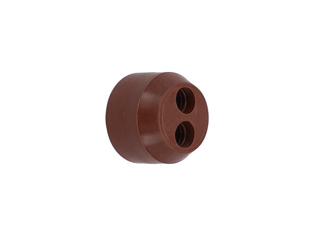 Blanking plug Aspöck Ø2×13 mm brown
