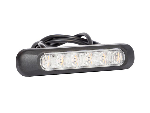 Warning light LED 132.2x28.2x28 Yellow 1m cable