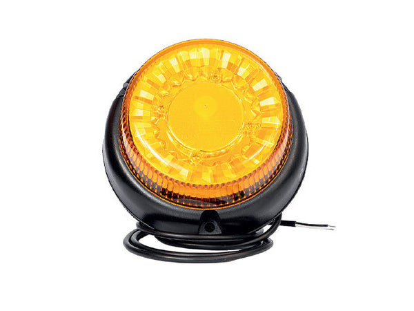 EOL Rotating beacon LED Yellow Screw mount 1.5m cable