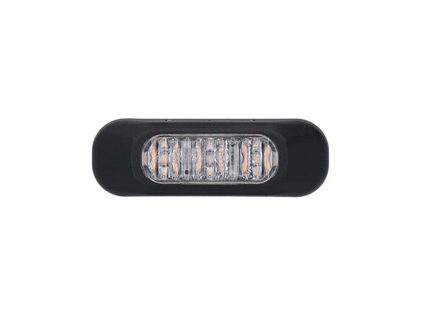 Warning light LED 12-36V 84.2x28.2x19 Blue 0.25m cable