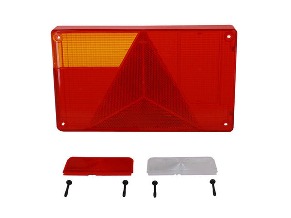 Spare lens rear light Jokon Left 238x138x52 for 3010041