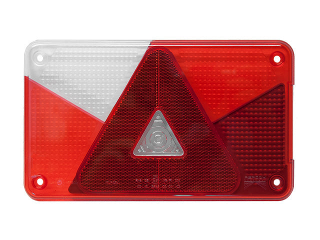 Spare lens rear light Aspöck Multipoint 5 Left 238x140x55